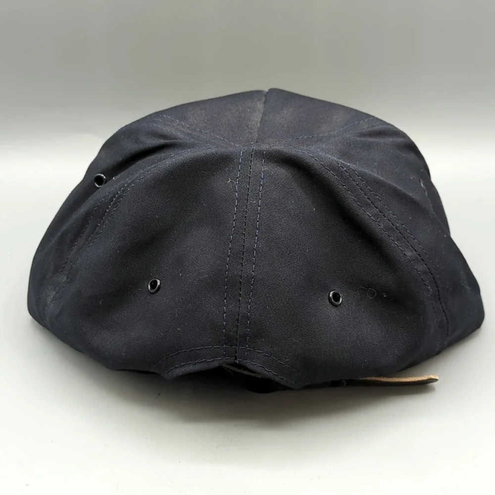CAT Caterpillar VIP Hat Rope Embroidered Cap Adjustable Strapback OSFM Navy USA